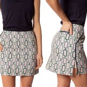 Chic Geometric Women's Mini Skirt